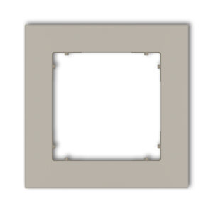 1-gang universal square plastic frame