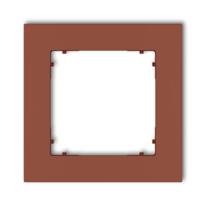 1-gang universal square plastic frame