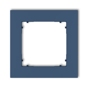 1-gang universal square plastic frame